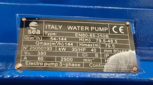 Sea Surface Water Pump