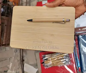 Wooden Notepad With Pen