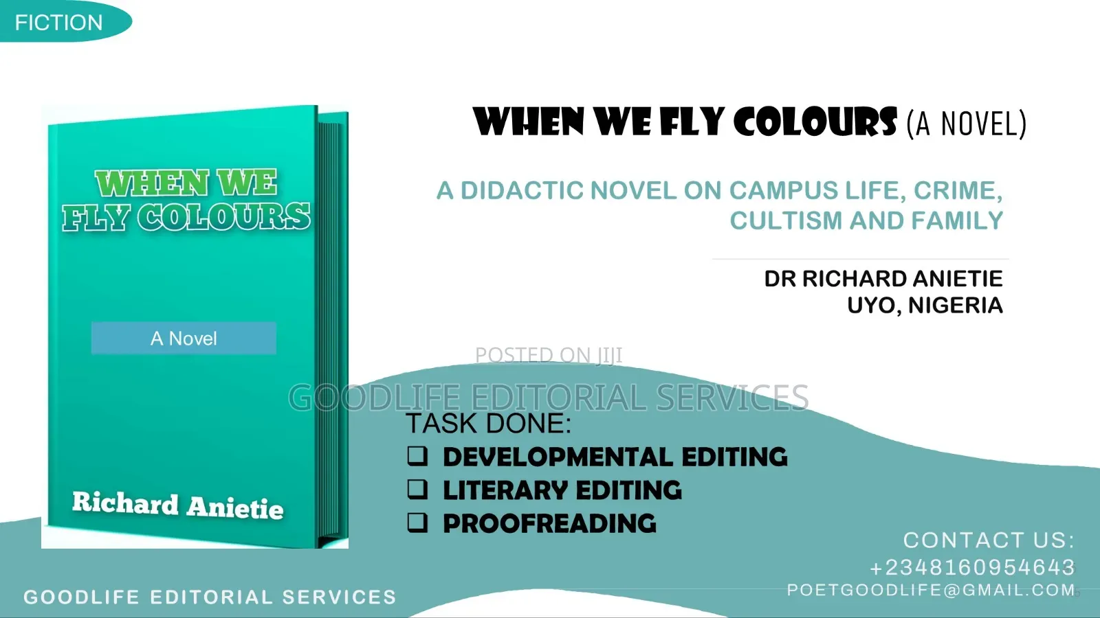 Book Editing (Novels Short Stories)