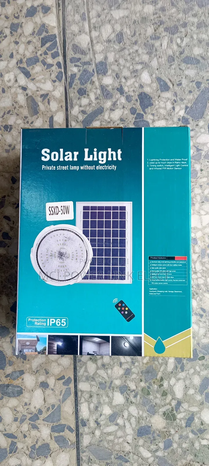 50w Solar Ceiling Light