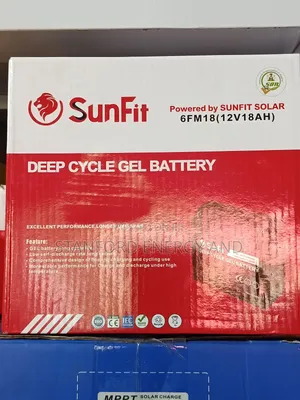 Sunfit 12v 18ah Gel Battery