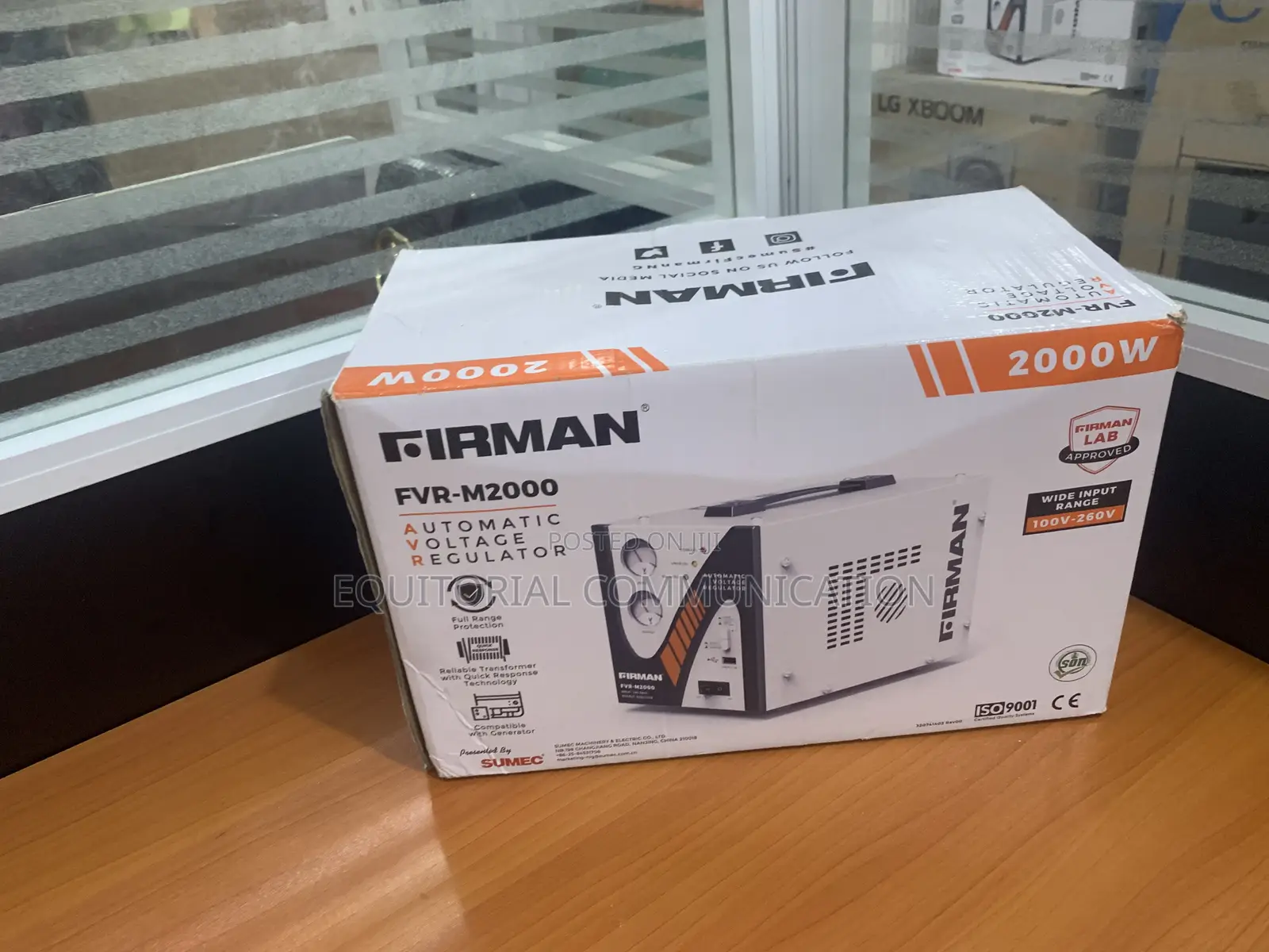 Firman 2000w Avr for Electronics Protection
