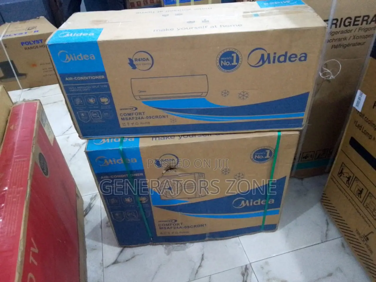Chill Smart With Midea 1hp Split Ac Msaf24a-09crdn1