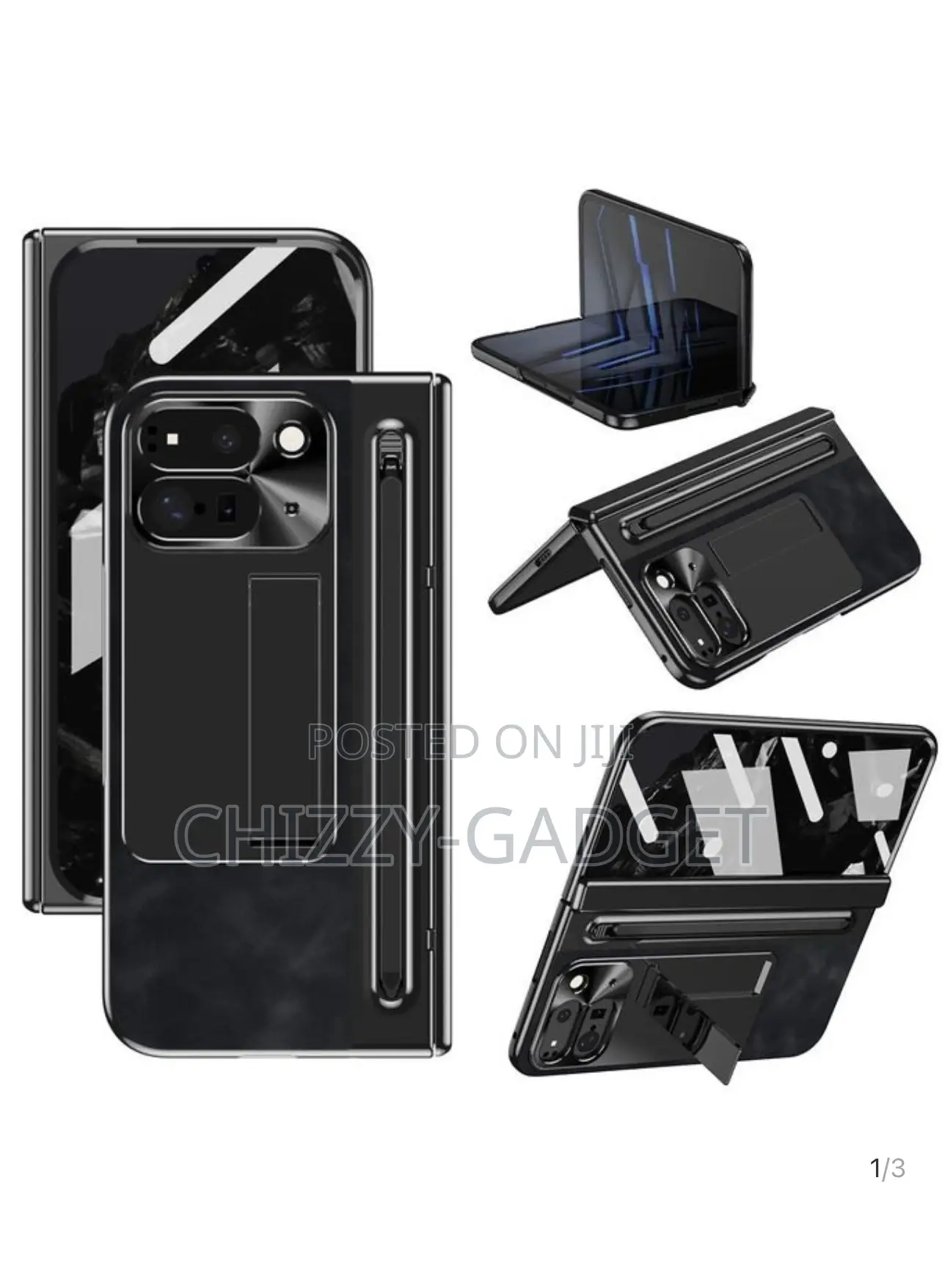 For Google Pixel 9 Pro Fold Case With Stylus Pen Holder