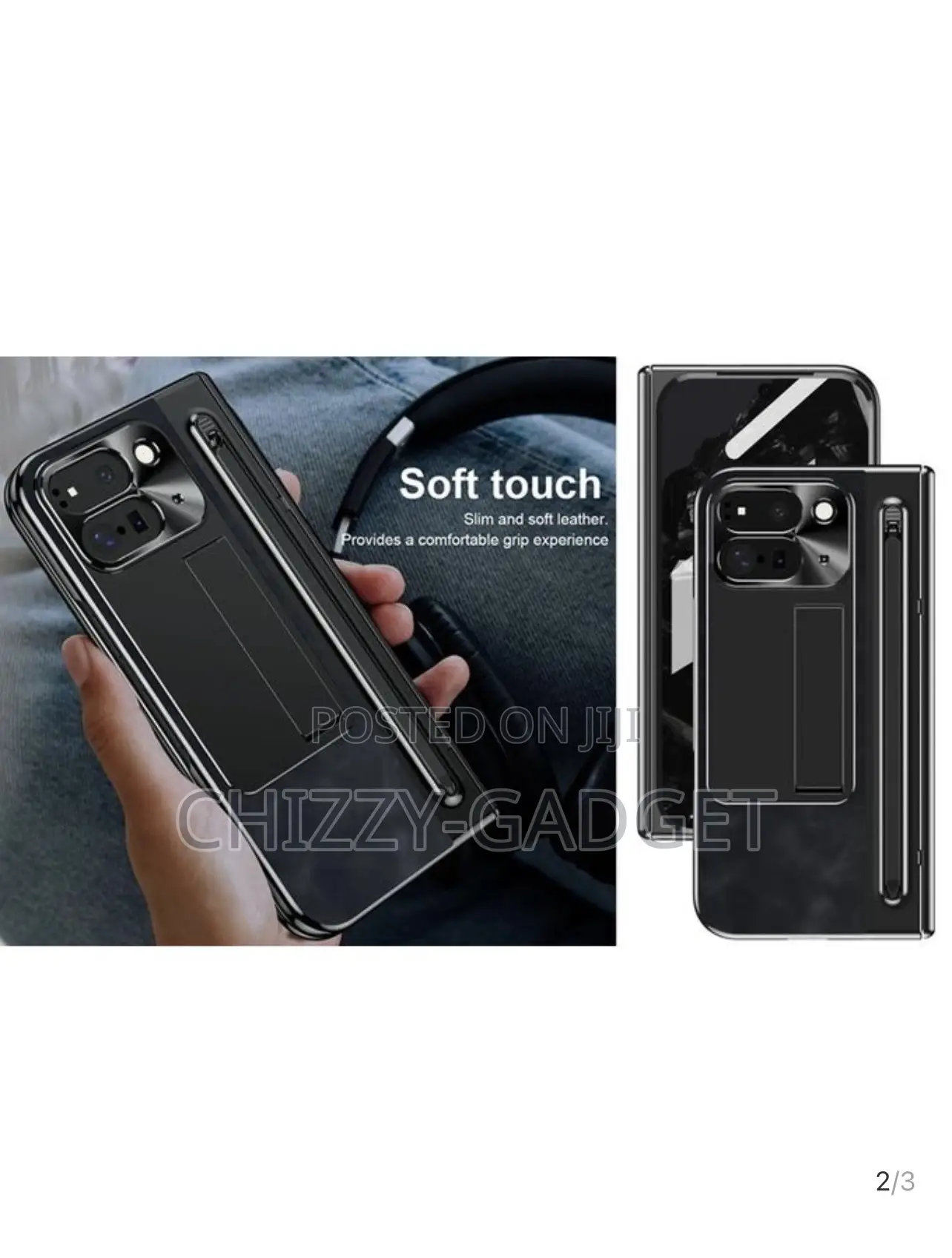 For Google Pixel 9 Pro Fold Case With Stylus Pen Holder