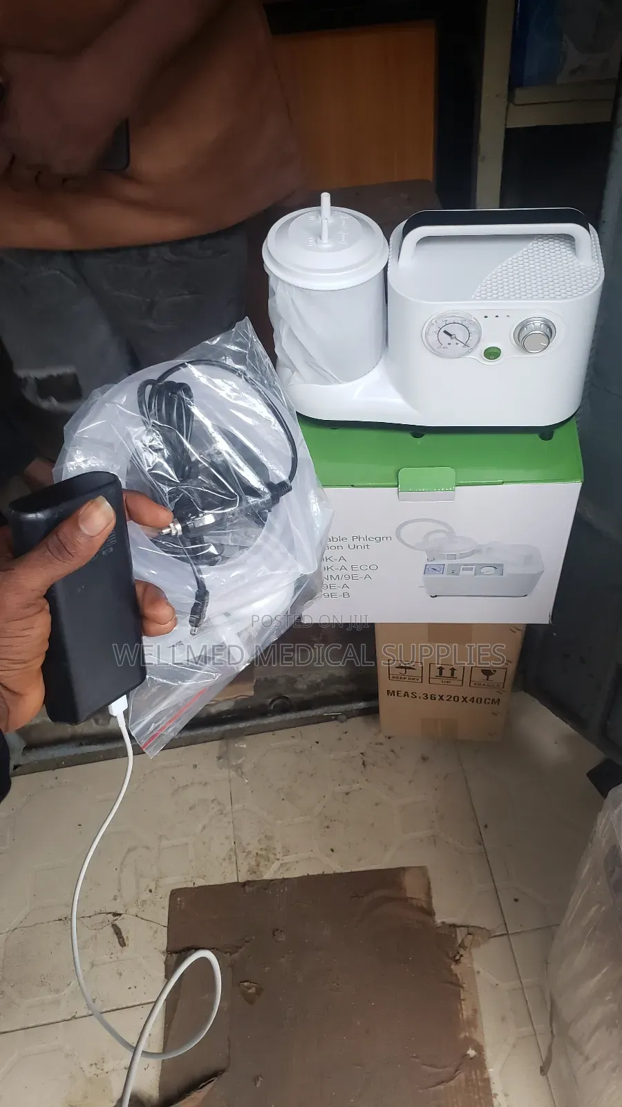Potable Sunction With Battery Backup 