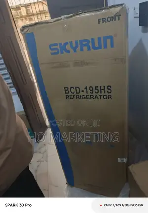 Skyrun 195l Top Freezer Fridge – BCD-195hs - Fast Cooling