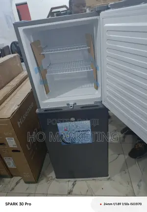 Skyrun 195l Top Freezer Fridge – Double Door Delight!