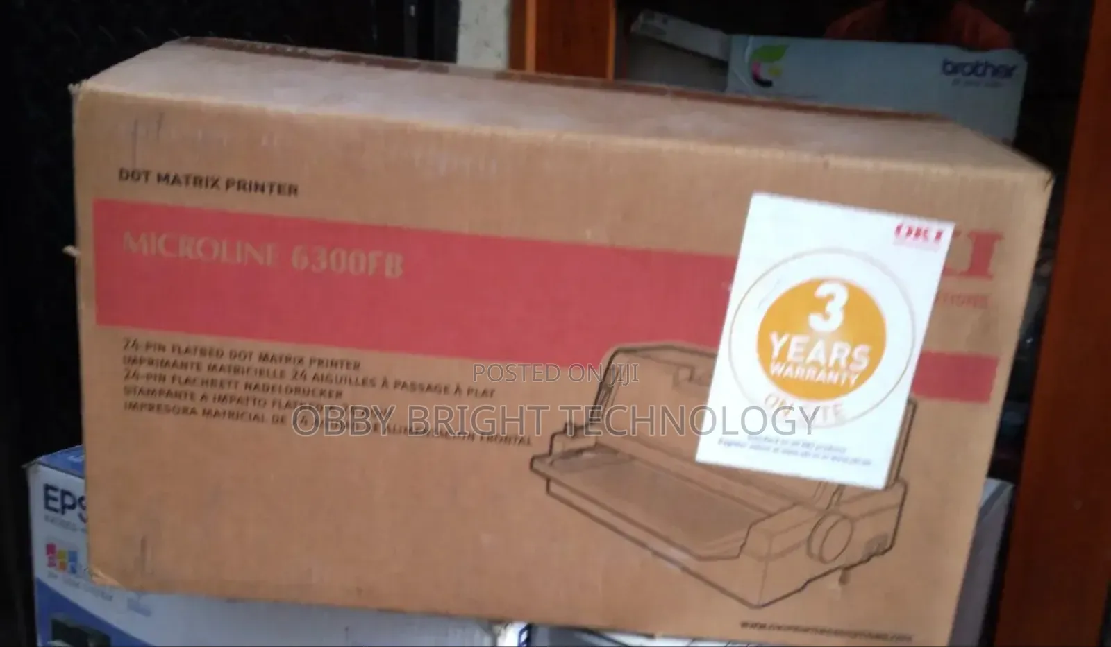Oki Microline 6300fb Dot Matrix Printer