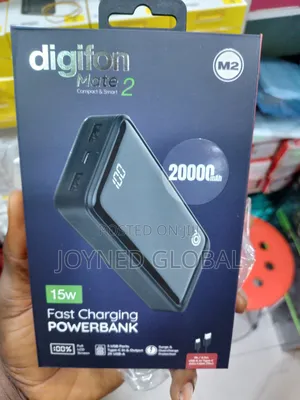 Digifon 20000mah Powerbank With Display And Super Fast Charg