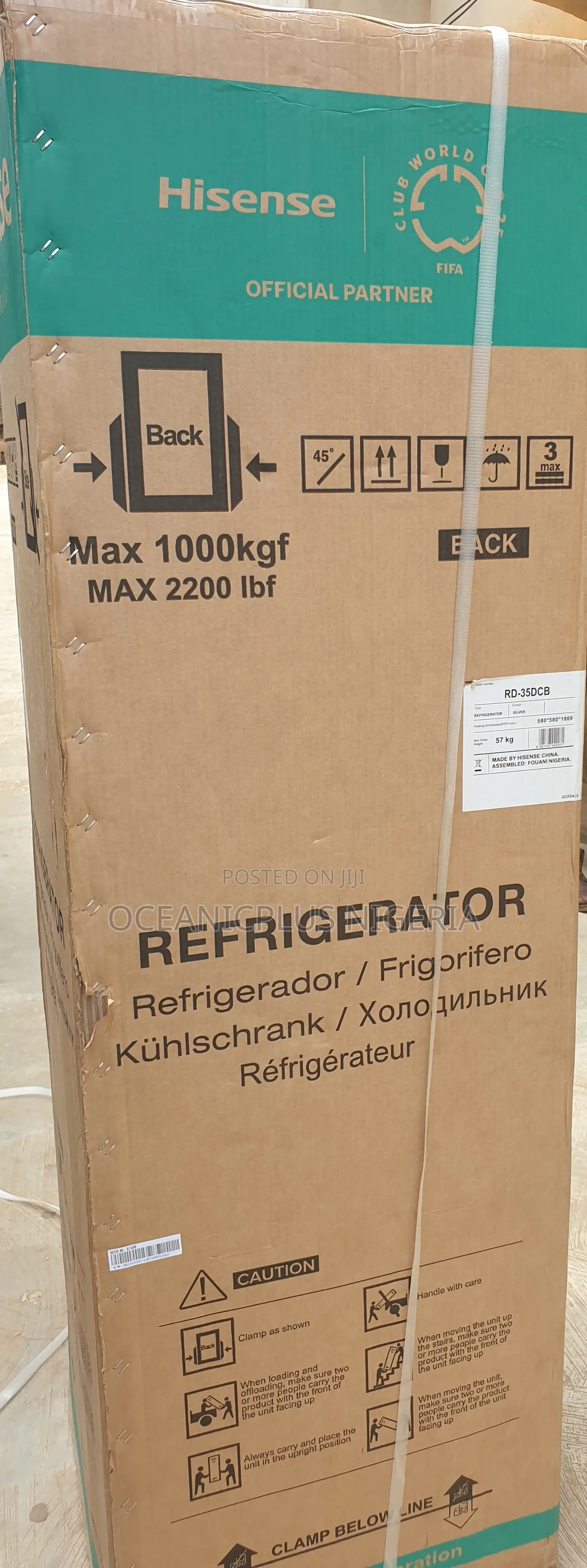 Hisense Frostzone 264l Refrigerator Ref-35dcb.