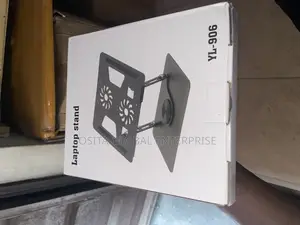 Metal Laptop Stand With Double Cooling Fan Yl - 906