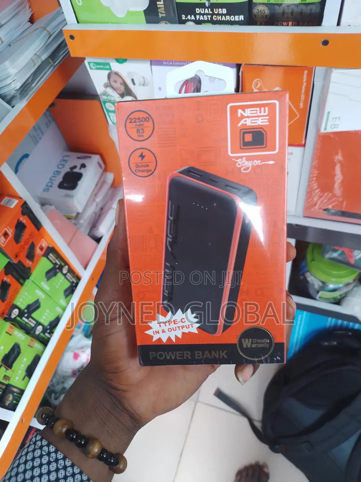New Age Y107 Pro Max With Type-C Input and Output