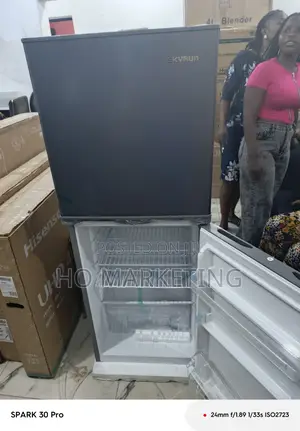 Anti-Rust Skyrun 195l Top-Freezer Double Door Fridge