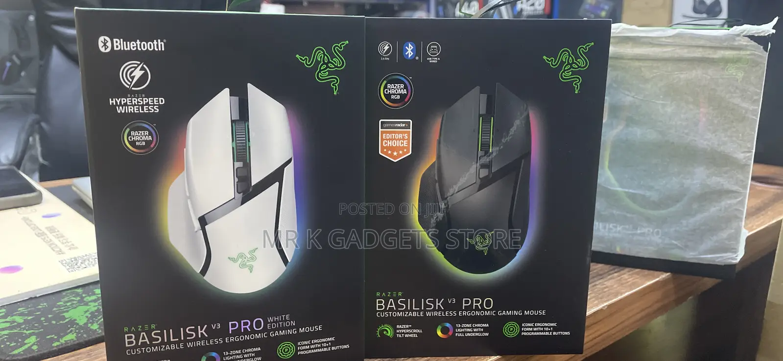 Razer Basilisk V3 Pro Wireless Bluetooth Gaming Mouse