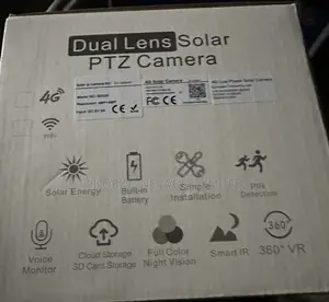 Dual Lens Solar PTZ Camera