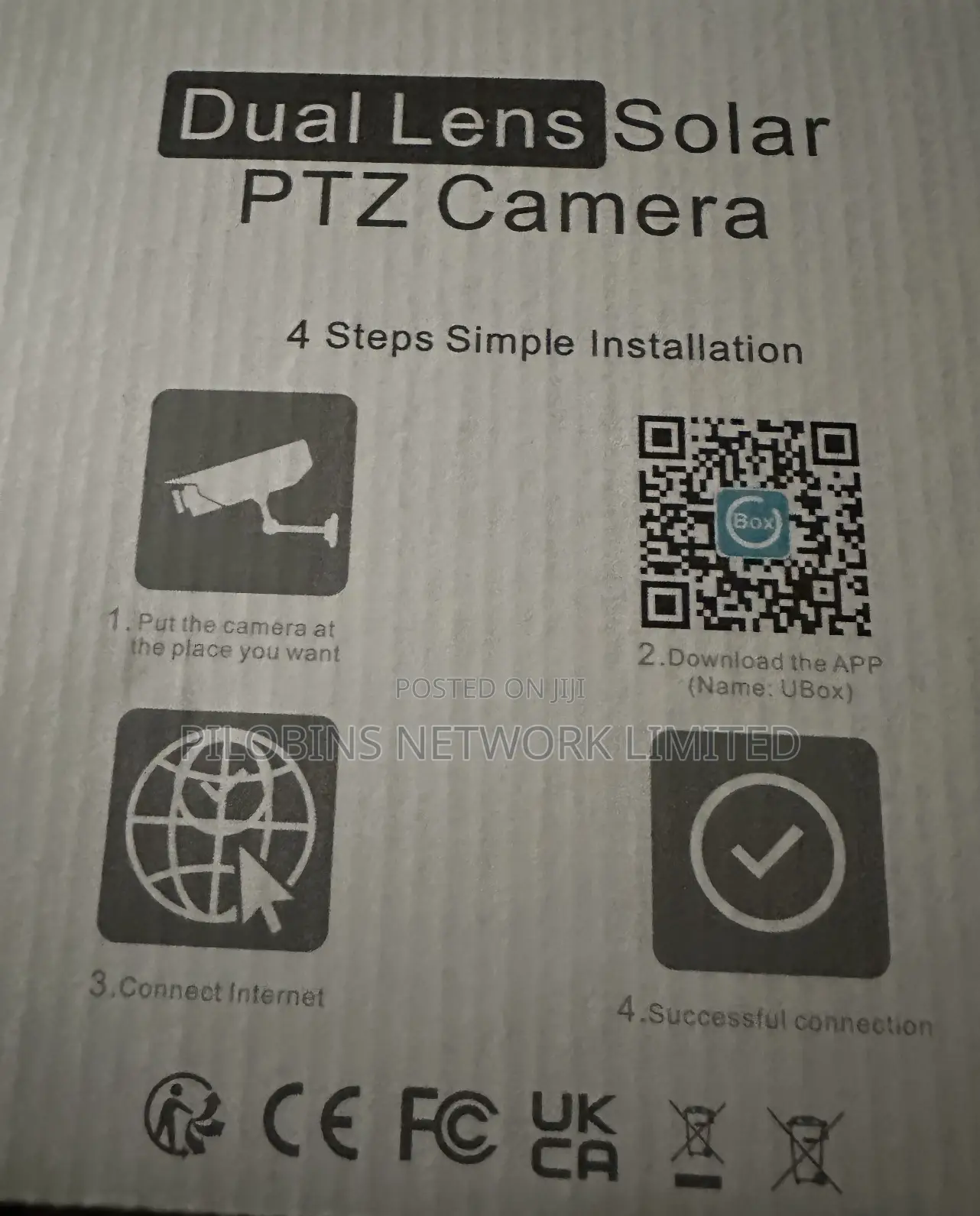 Dual Lens Solar PTZ Camera