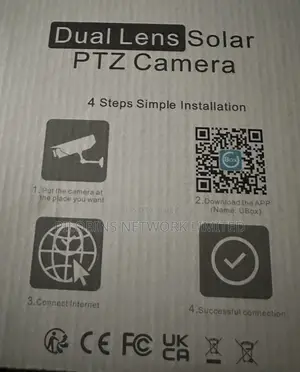 Dual Lens Solar PTZ Camera