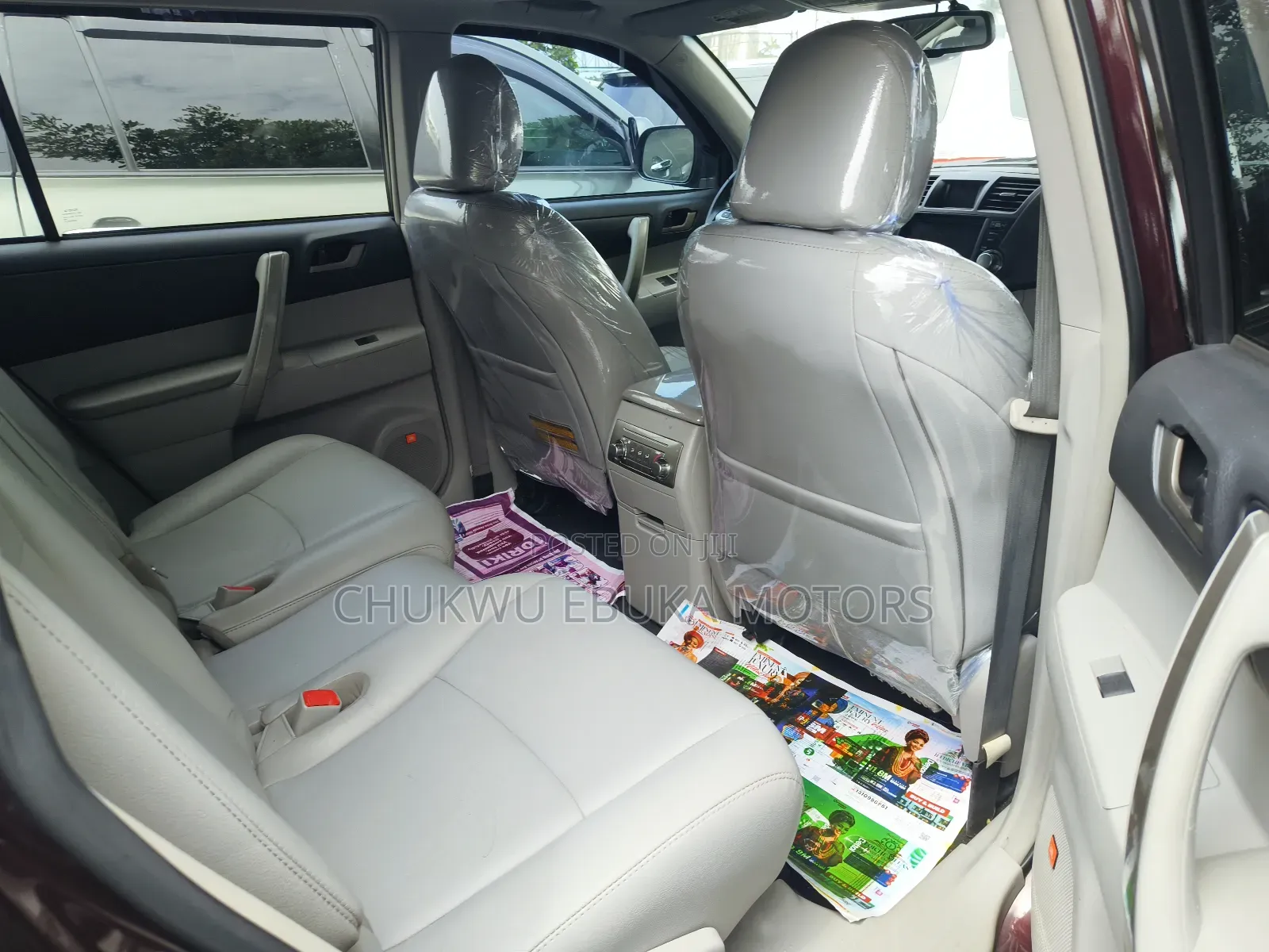 Toyota Highlander Limited 2012 Red