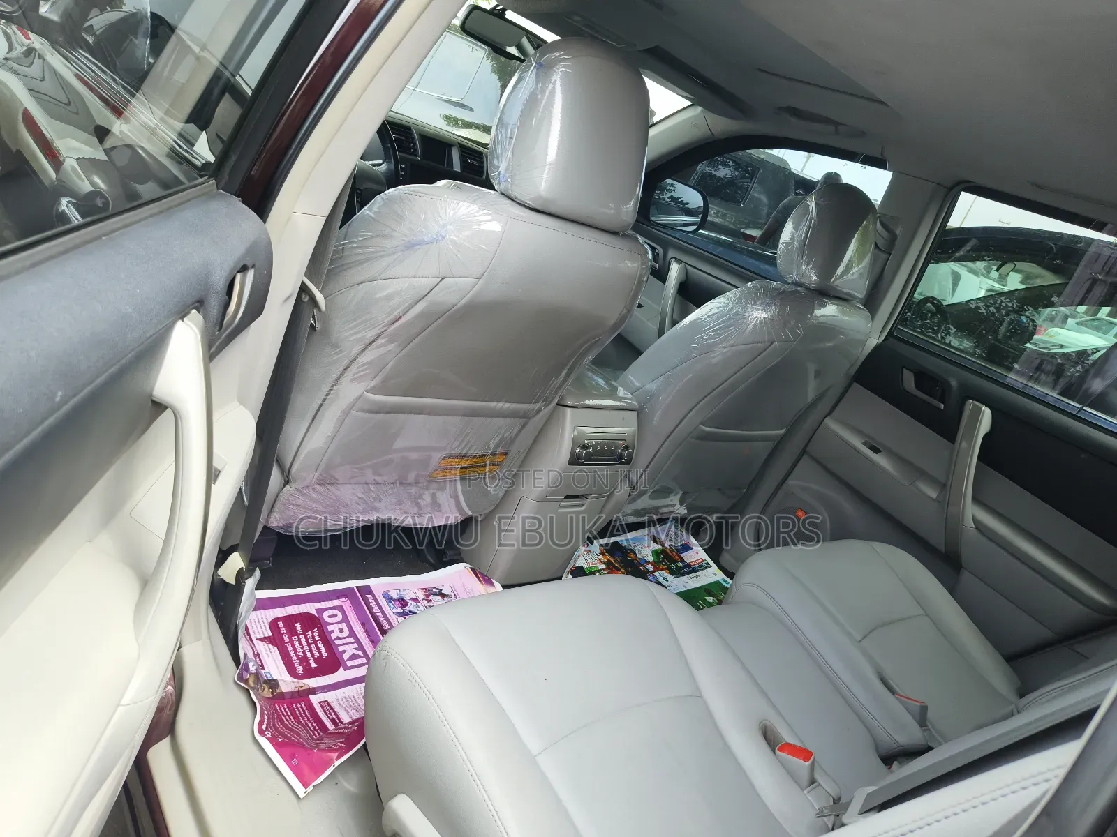 Toyota Highlander Limited 2012 Red