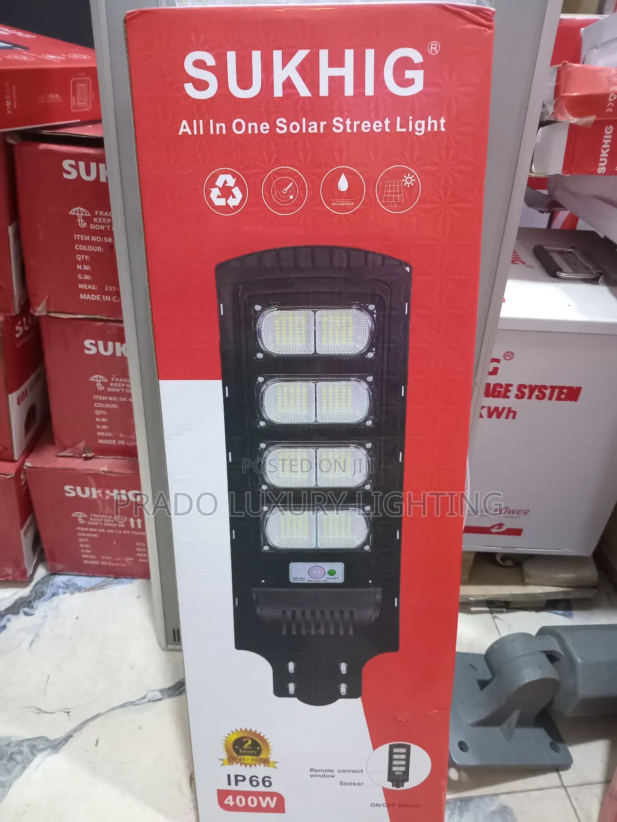 400watts Suking Solar Street Light