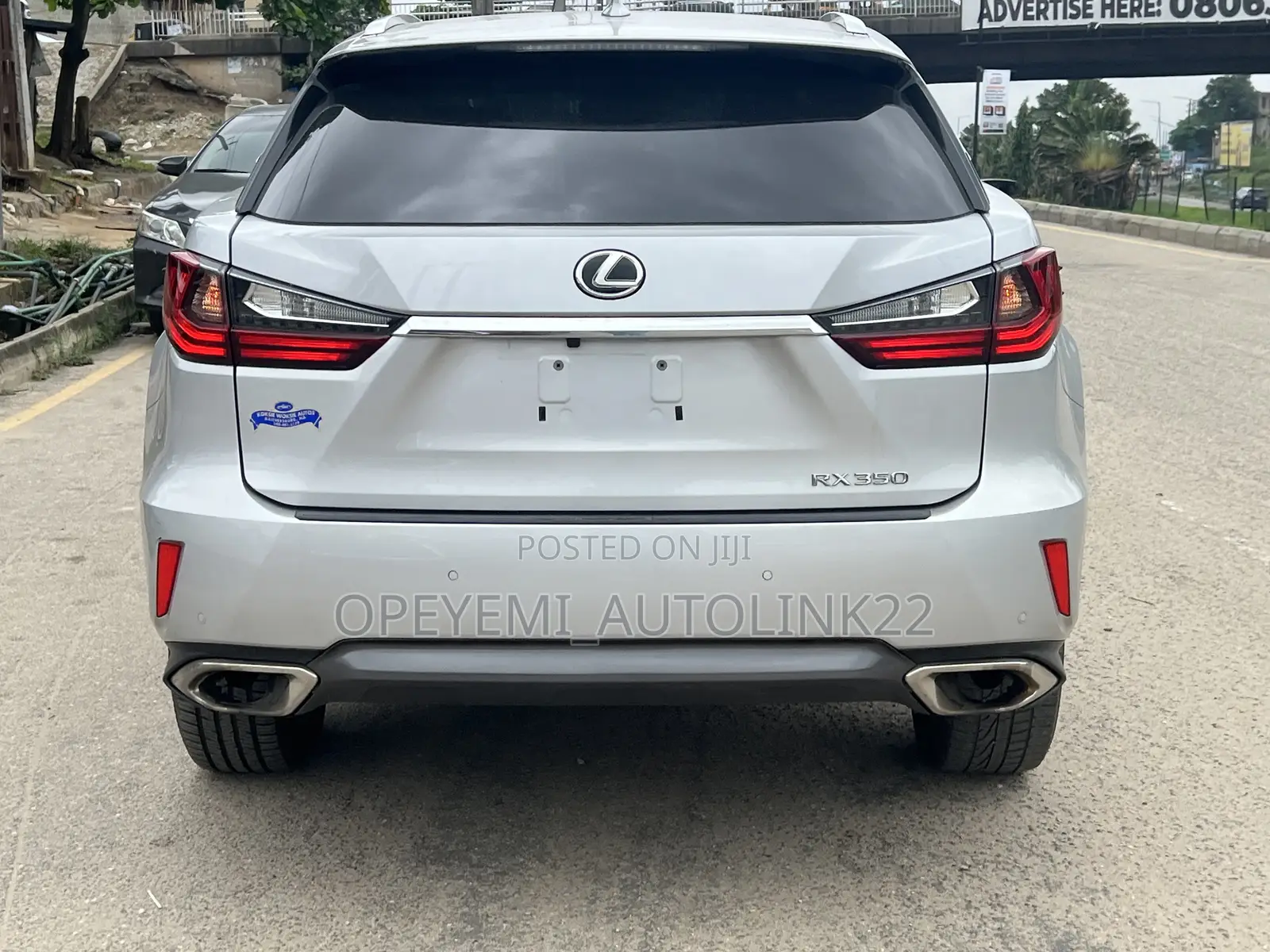 Lexus RX 350 FWD 2017 Silver