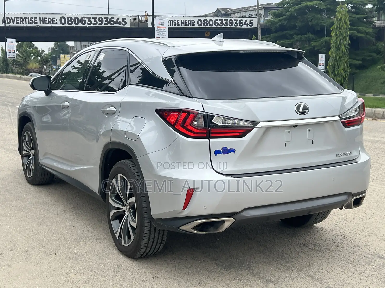 Lexus RX 350 FWD 2017 Silver