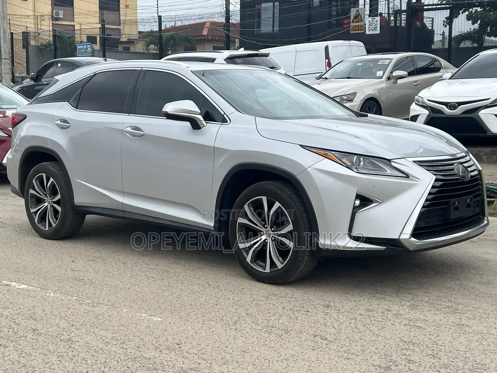 Lexus RX 350 FWD 2017 Silver