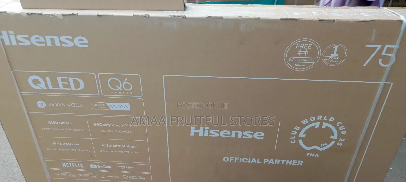 Hisense 75" Qled