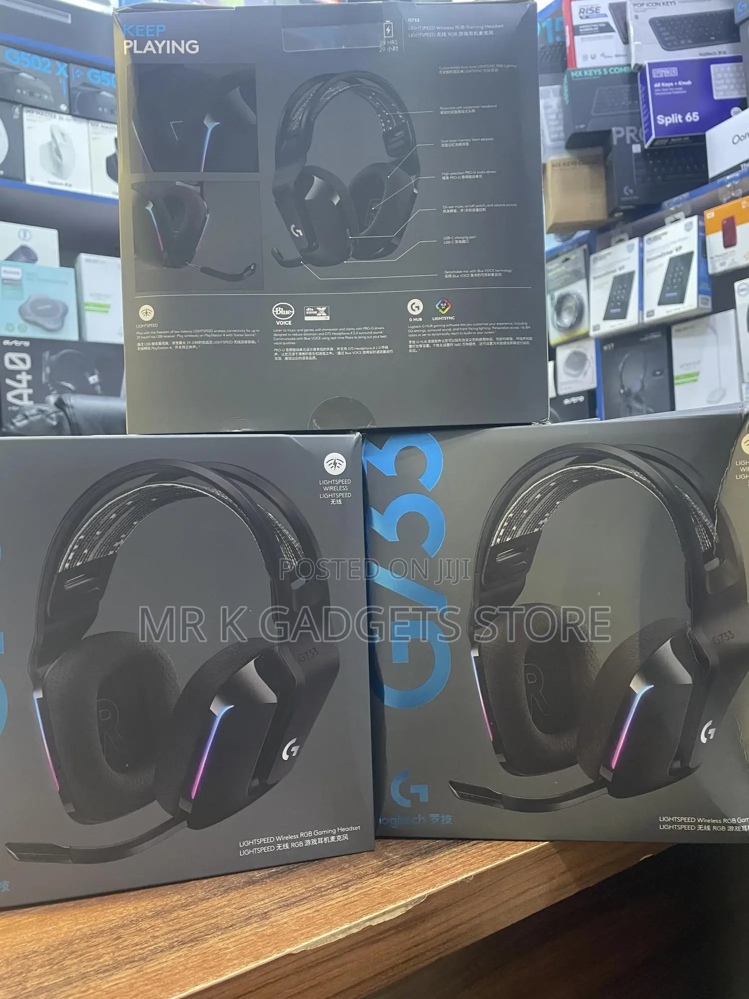 Logitech G733 Lightspeed Wireless Rgb