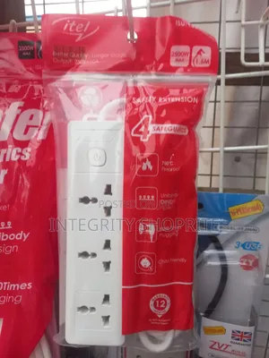 4 Ways Safety Electrical Socket Extension