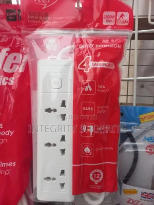4 Ways Safety Electrical Socket Extension