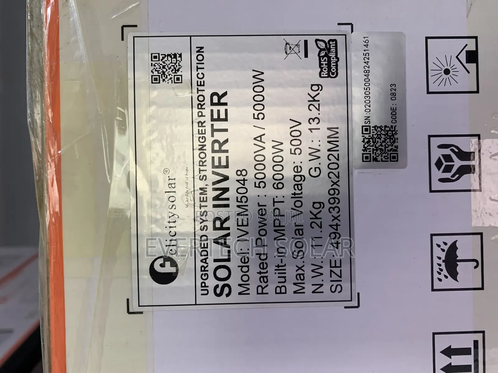 Felicity 5kva Off-grid 48v Hybrid Inverter