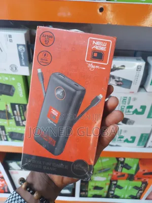 Newage 22500mah With Fastinbuilt 3a Type C and iPhone Cable