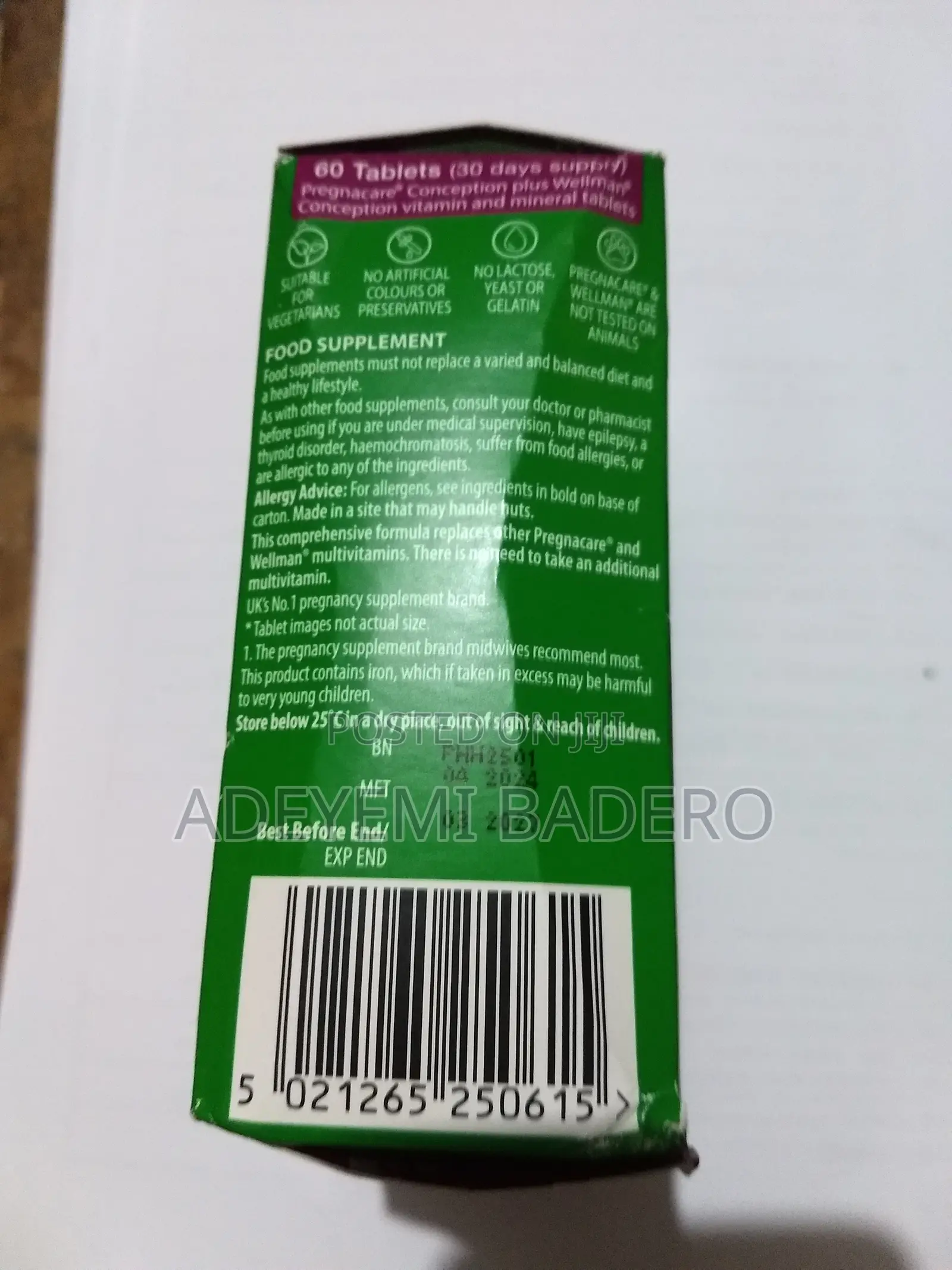 Pregnacare - His Her Conception - 60 Tablets Dual Pack