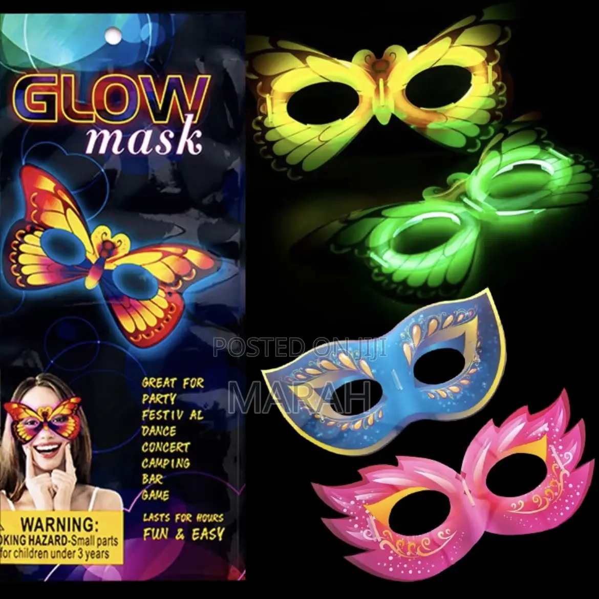 Party Mask | Glow Mask