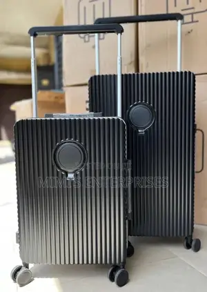 No Basic Luggage Set Aluminum