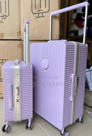 No Basic Luggage Set Aluminum