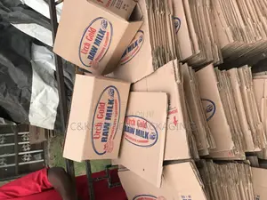 Raw Milk Powder Two Colour Printed Carton Box