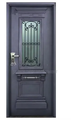 Decorative Door With Glass