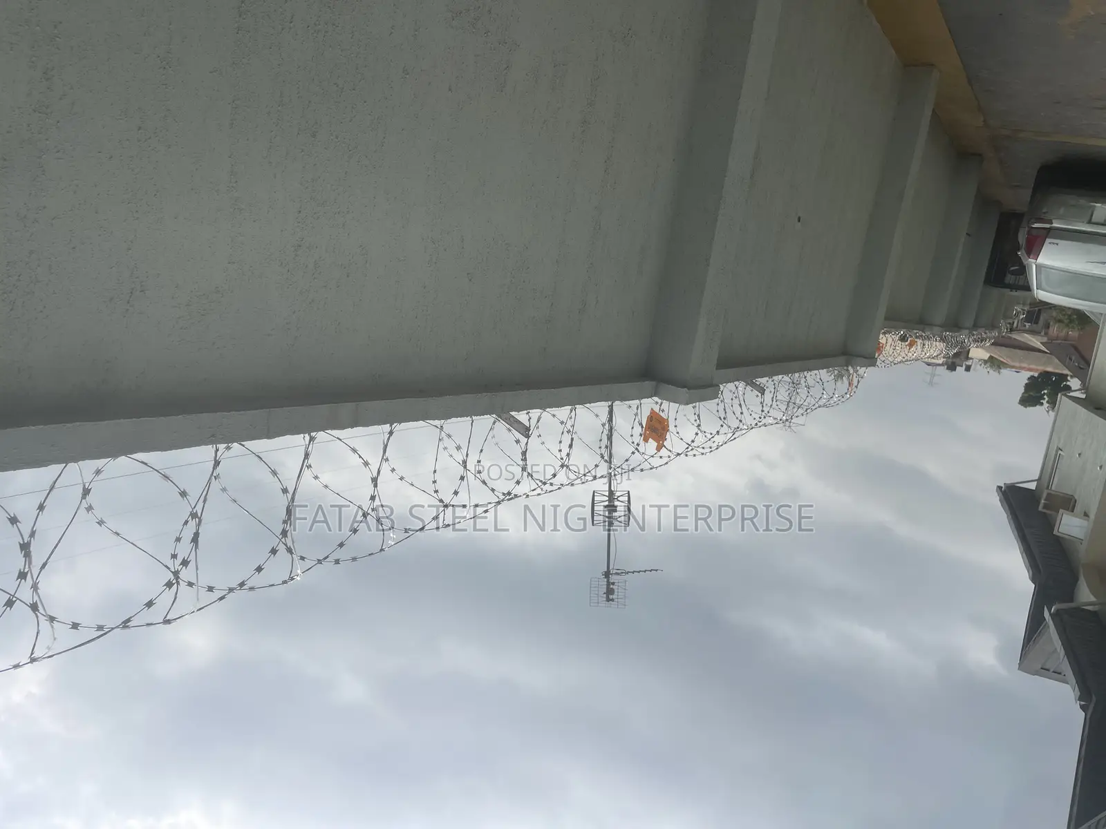 Durable Well Installed Anti Rust Razor Wire 318class