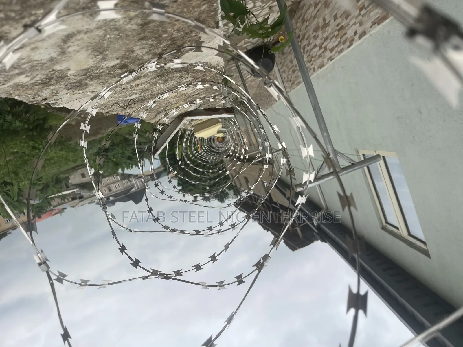 Durable Well Installed Anti Rust Razor Wire 318class