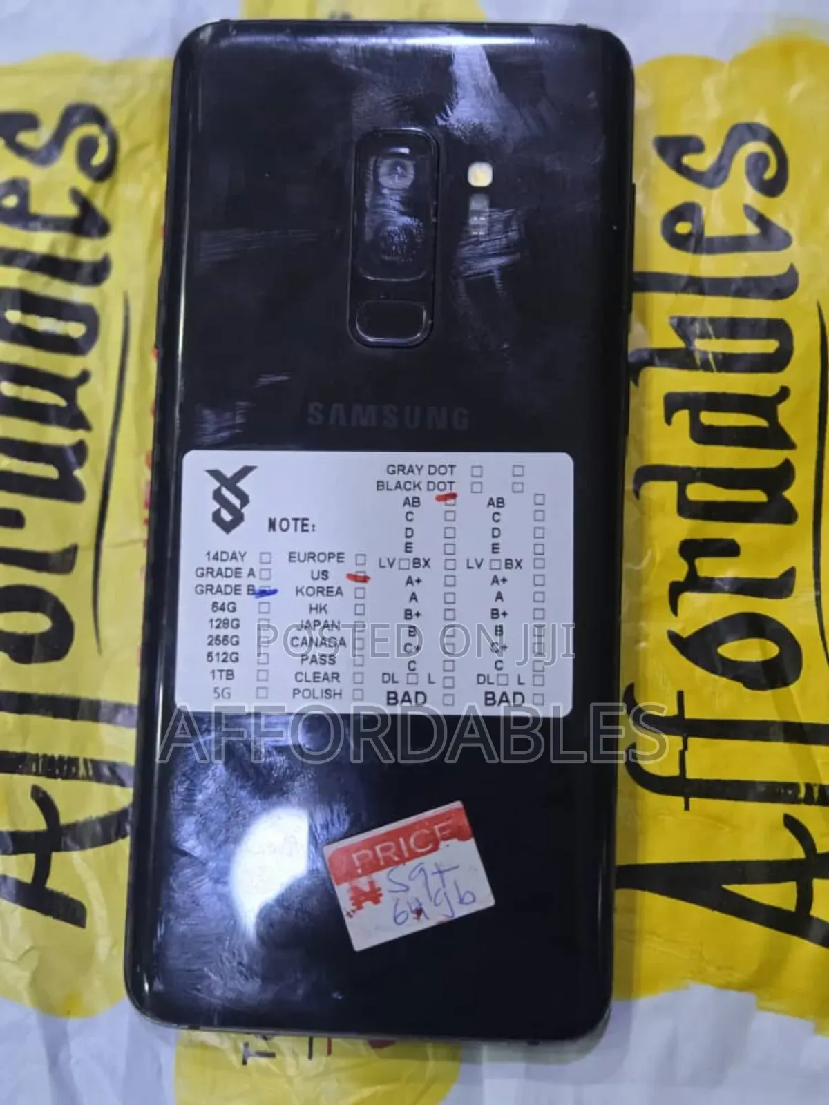 Samsung Galaxy S9 Plus 64 GB Black