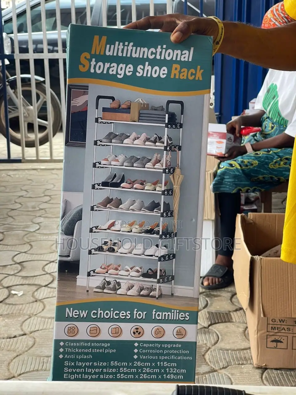 8 Layers High Quality Shoe Rack
