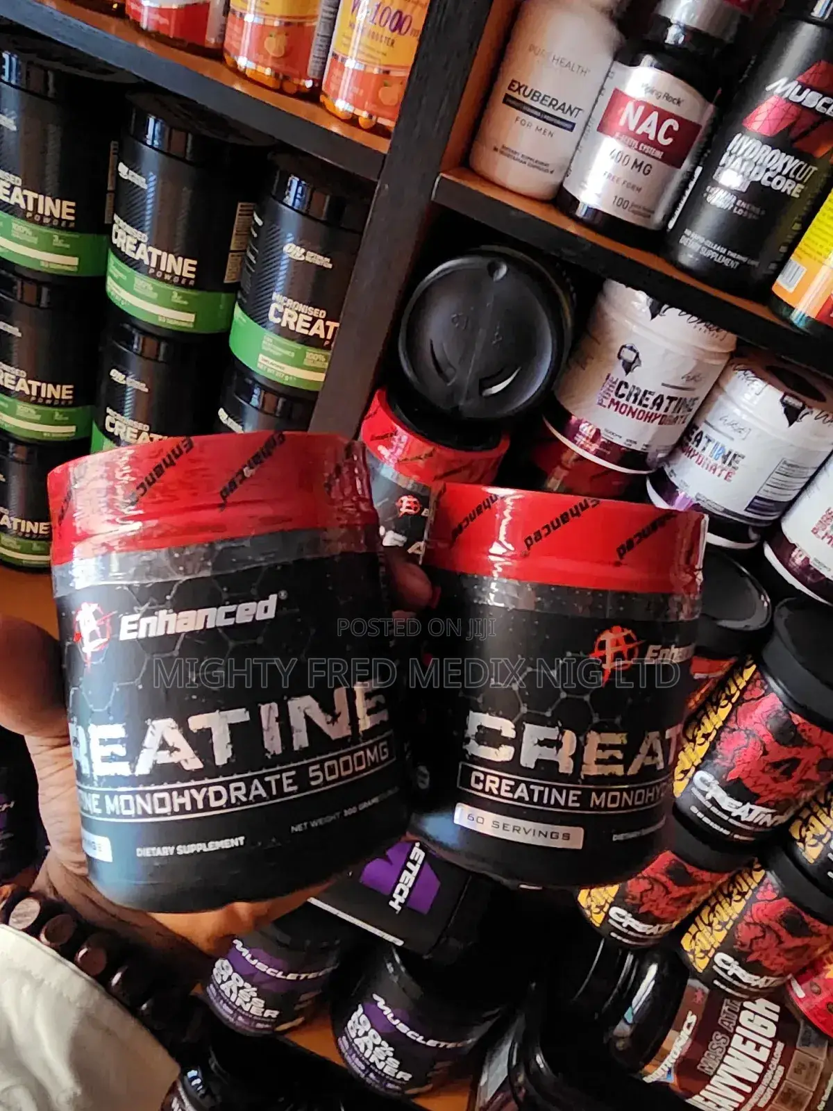 Enhanced Creatine Monohydrate Powder 5000mg