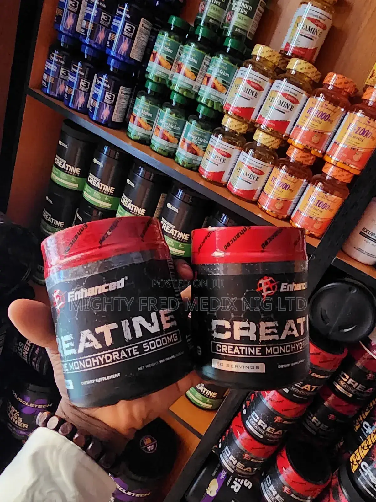 Enhanced Creatine Monohydrate Powder 5000mg