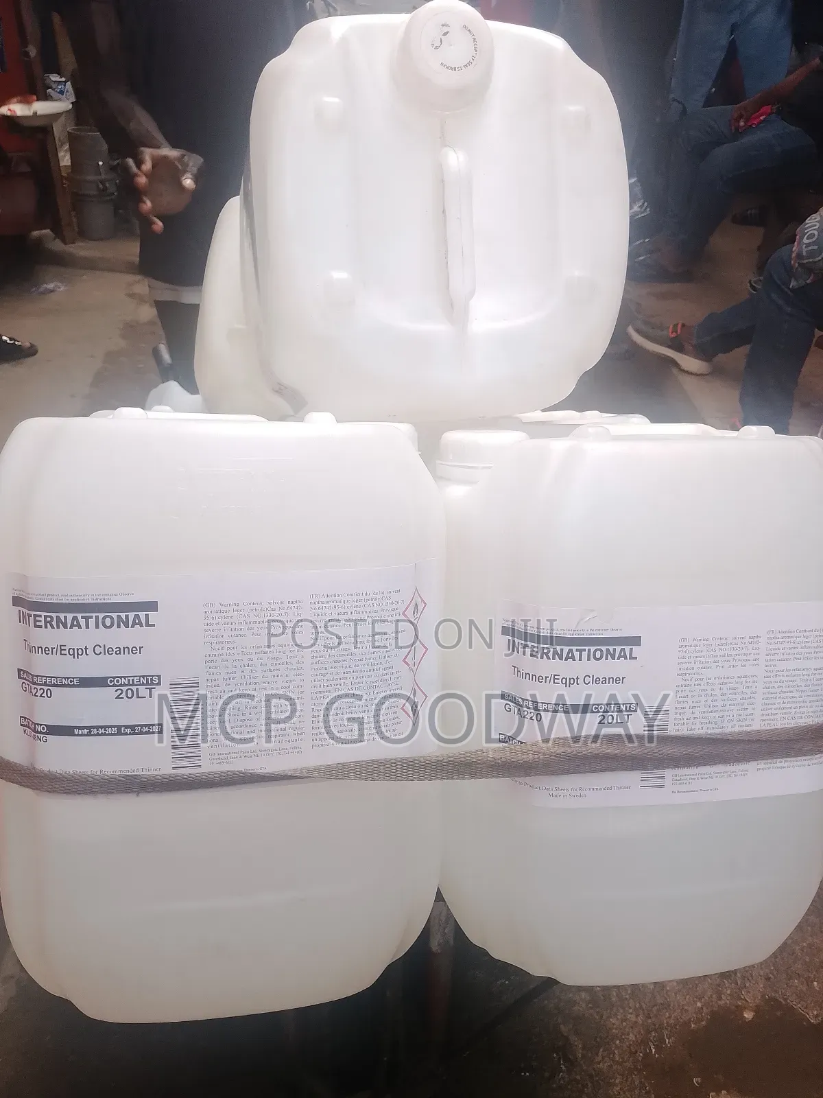 Thinner International Eqpt Cleaner 20l