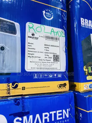 Smarten Solar Inverter 2.5kva Is Available