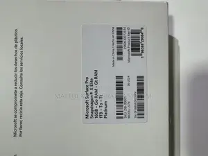 New Microsoft Surface Pro 11th Edition, a Copilot+ PC 16GB SSD 256GB