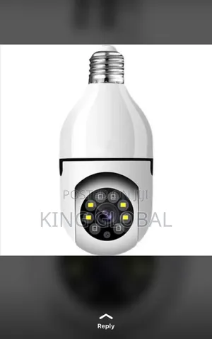 8mp E27 Bulb 380%Wifi Dual Lena Camera Night Vision